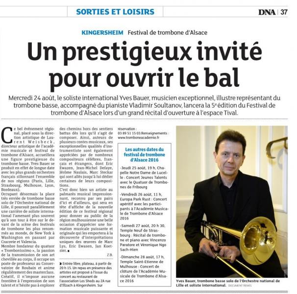 Article dna bauer